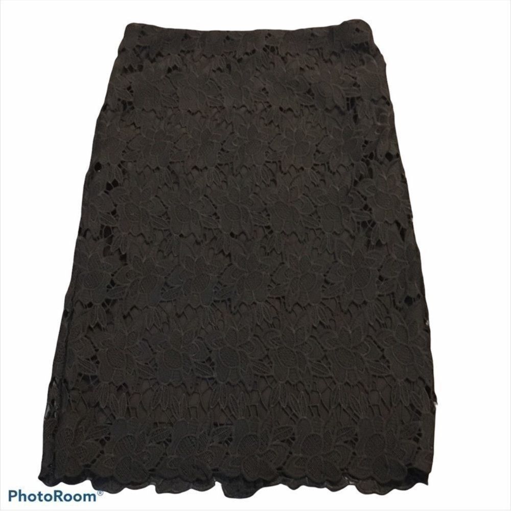 Catherines Black Lace Skirt